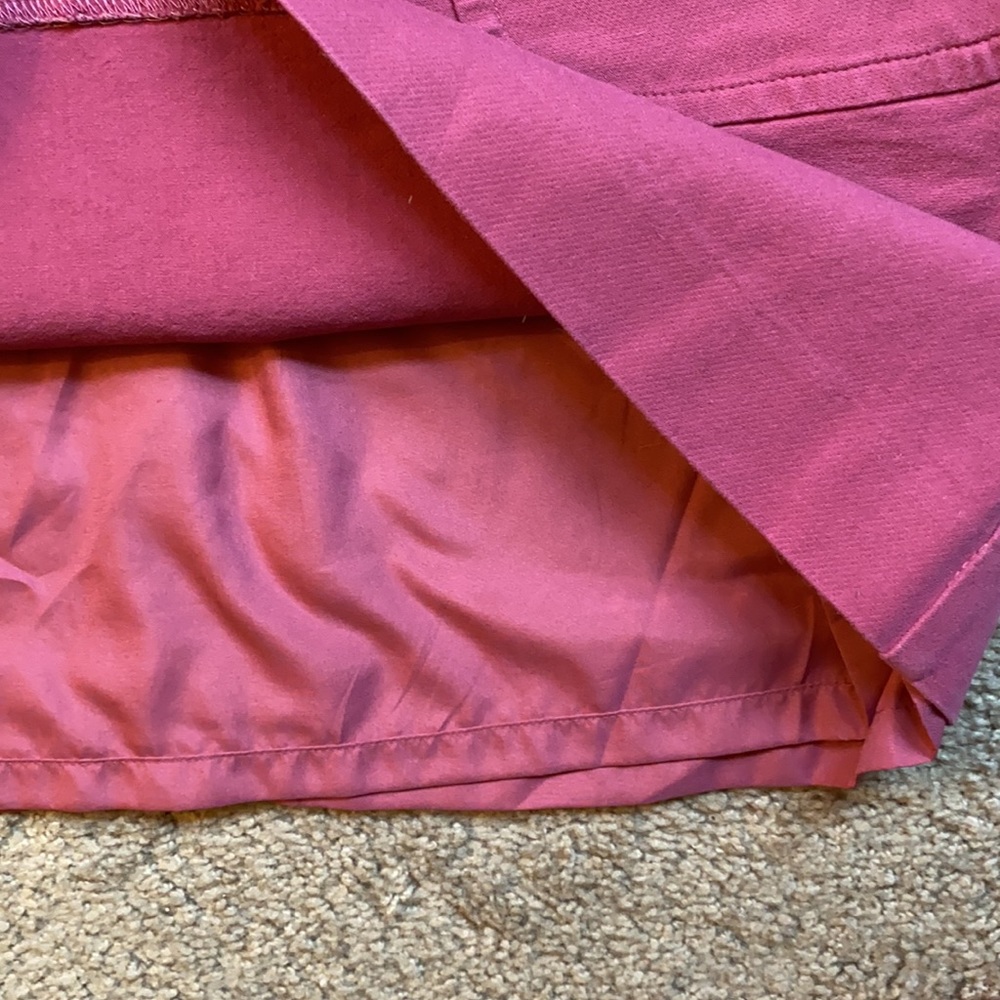 Loft Pink Pocket Skirt Lined - Picture 5 of 7